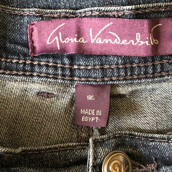 Gloria Vanderbilt Jeans High Waist  Amanda Dark Wash Size 10 Short - Picture 5 of 6
